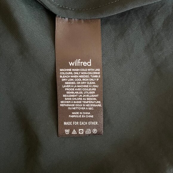 NWT Aritzia Wilfred Only Slip Satin Midi Dress - Picture 4 of 5